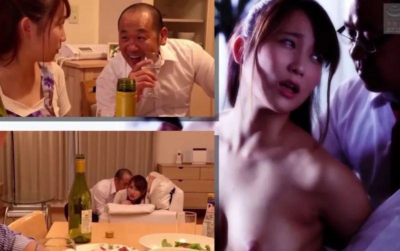 Cậu nhân viên nhút nhát nhìn cấp trên địt bà xã mình mà không làm gì được